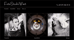 Desktop Screenshot of foto-studio-west.de